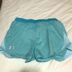 Blue Under Armour Running Shorts